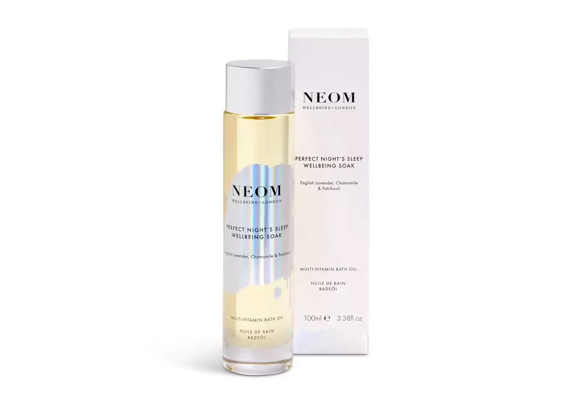 Perfect Night’s Sleep Wellbeing Soak Multi-Vitamin Bath Oil from Neom