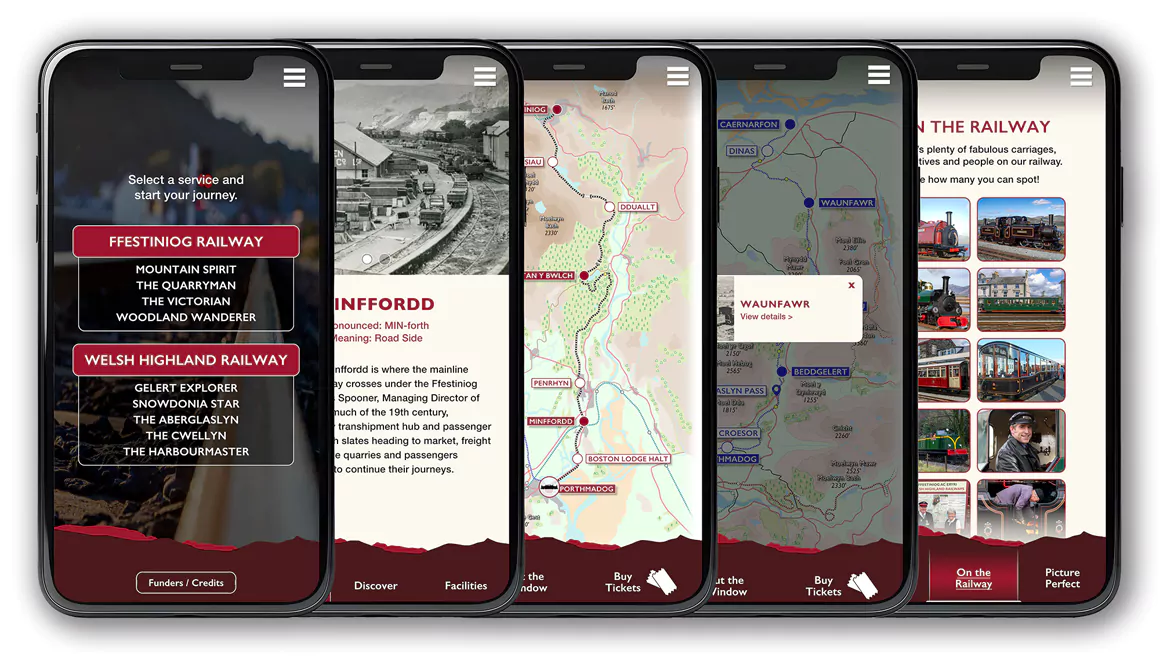 History and Games in New NLHF App Enhances Ffestiniog & Welsh Highland Railways Experience