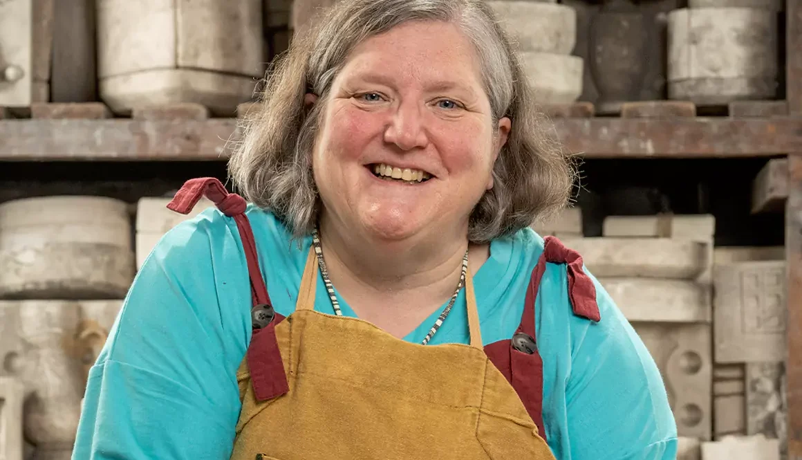 Celebrating Janet Morgan's journey to the quarter-finals of The Great Pottery Throwdown