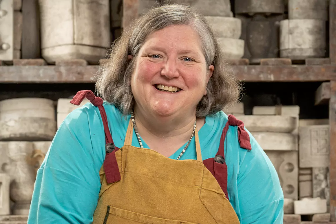 Celebrating Janet Morgan's journey to the quarter-finals of The Great Pottery Throwdown