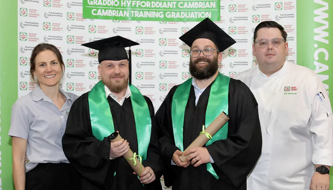Apprentices Celebrated at Welsh Training Provider’s Graduation Ceremony
