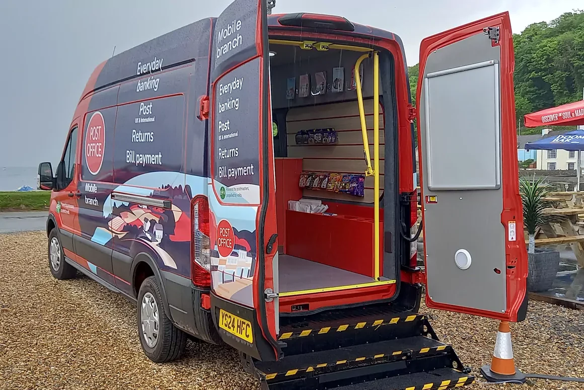 First Electric Mobile Post Office Successfully Trialled in Wales