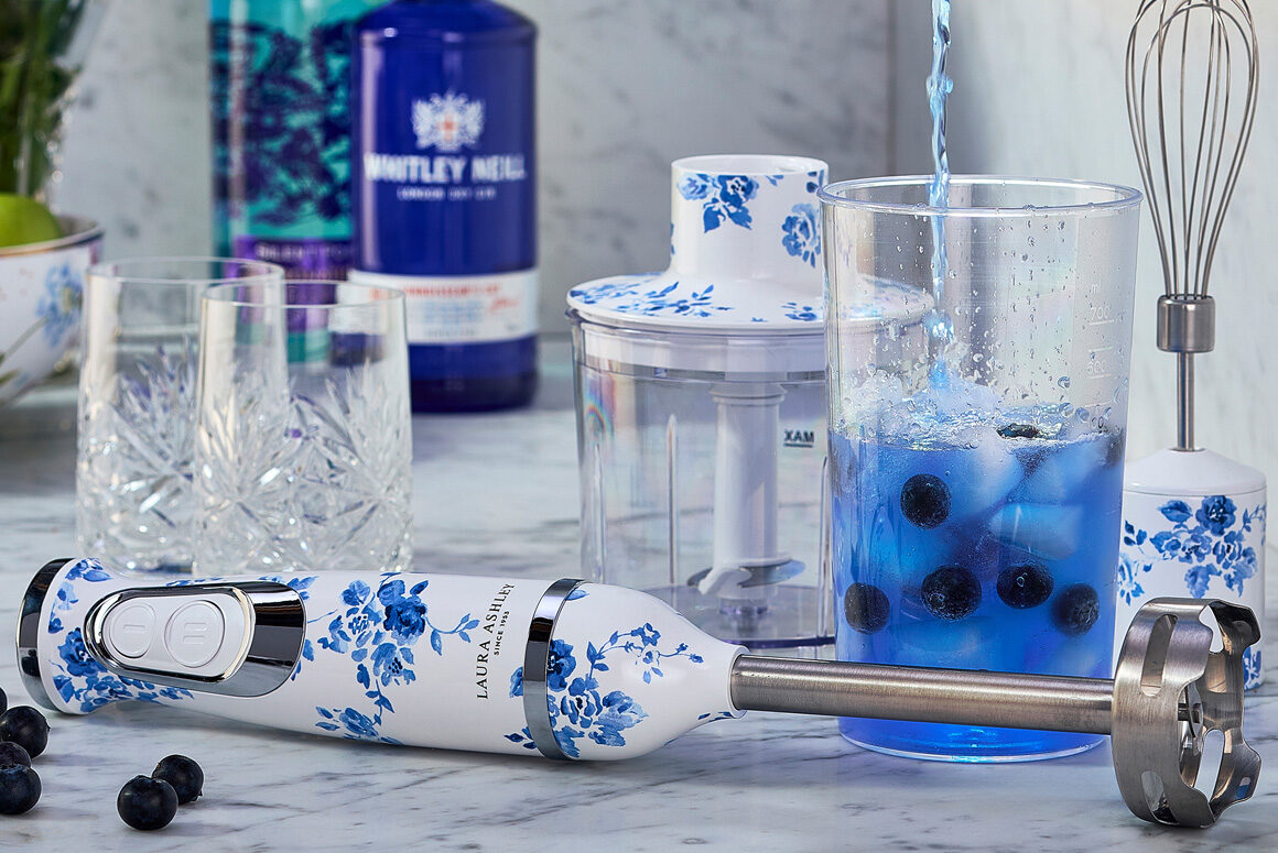 Laura Ashley China Rose Hand Blender 4-in-1 Set