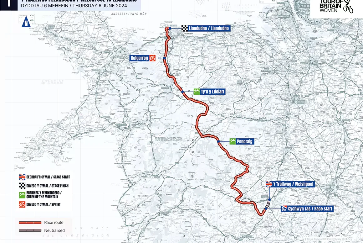 Routes Revealed for Opening Stages of 2024 Tour of Britain Women