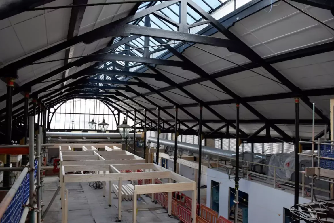 Wrexham Historic Indoor Markets Refurbishment on Target