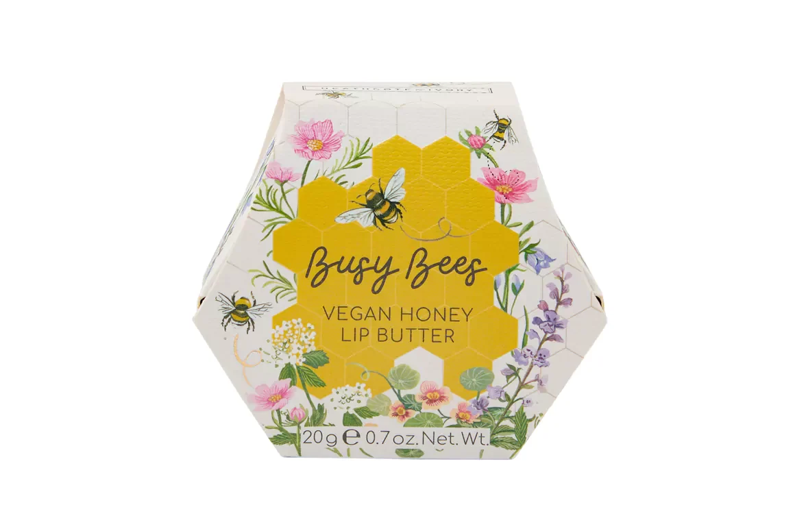Busy Bees Vegan Honey Lip Butter from Heathcote & Ivory