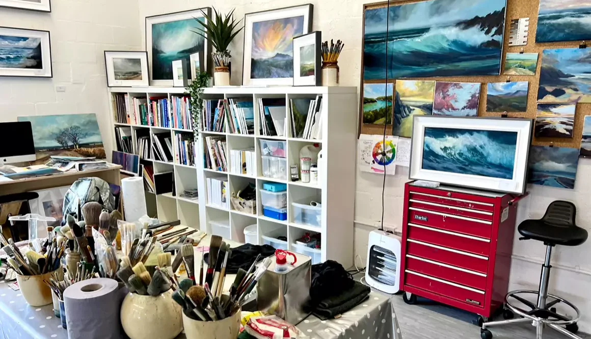 Stunning Coastal Landscapes on Show at Local Pembrokeshire Artist’s Open Studio