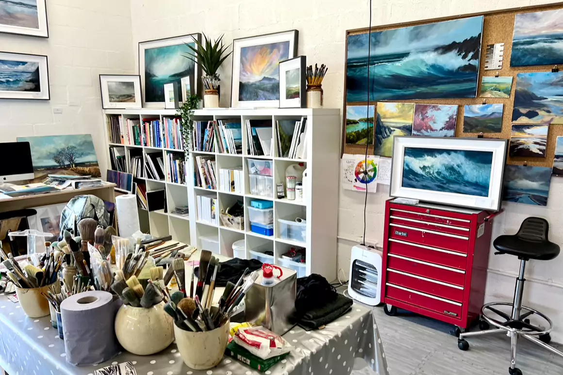 Stunning Coastal Landscapes on Show at Local Pembrokeshire Artist’s Open Studio