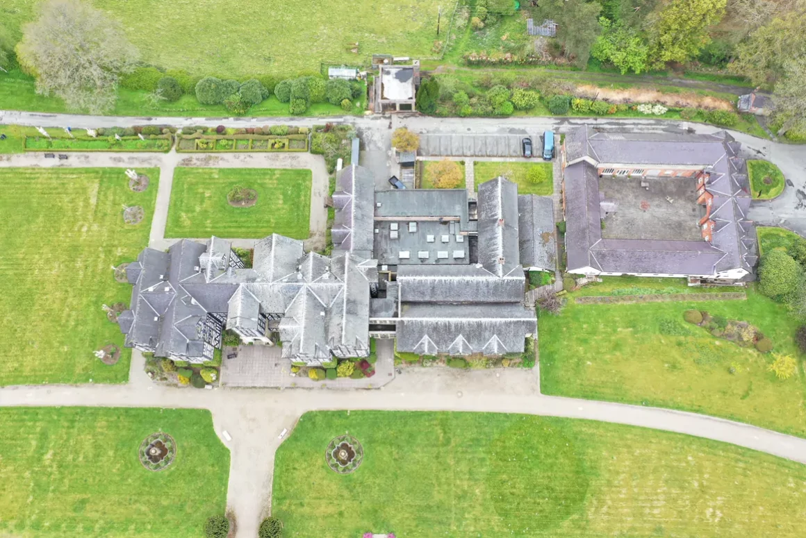 Gregynog Hall Gets Ready to Raise the Roof