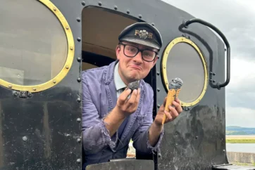 Steam Coal Ice Cream Launched at Ffestiniog & Welsh Higland Railways