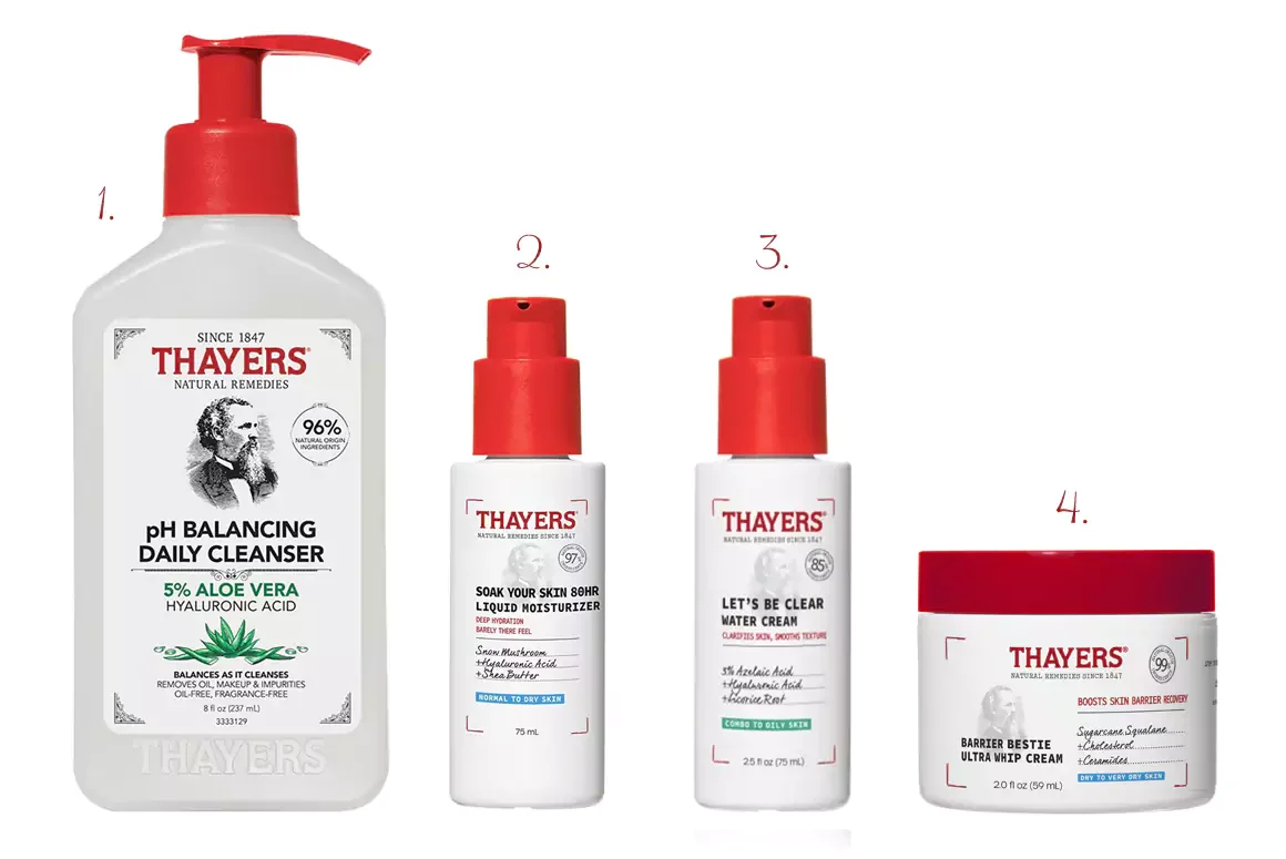 Skincare from Thayers