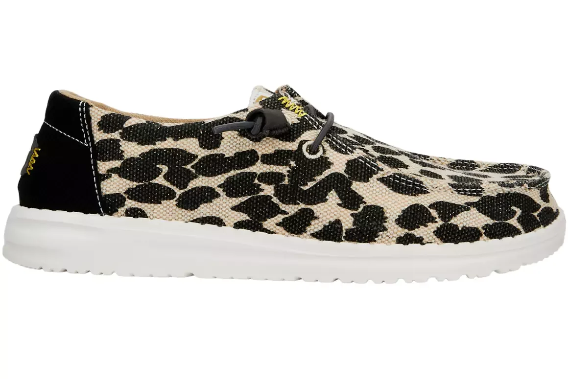 The Wendy Leopard Shoe from HEYDUDE