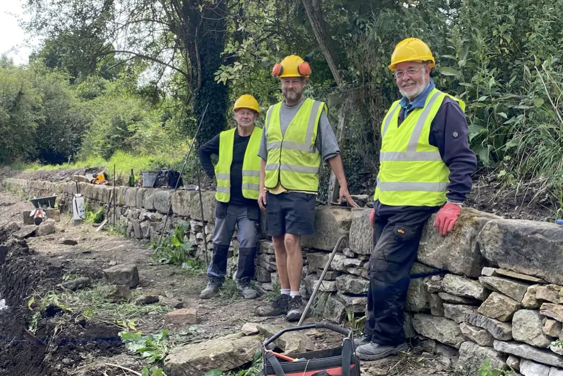 Crickheath South Work Party Report – August 16-18
