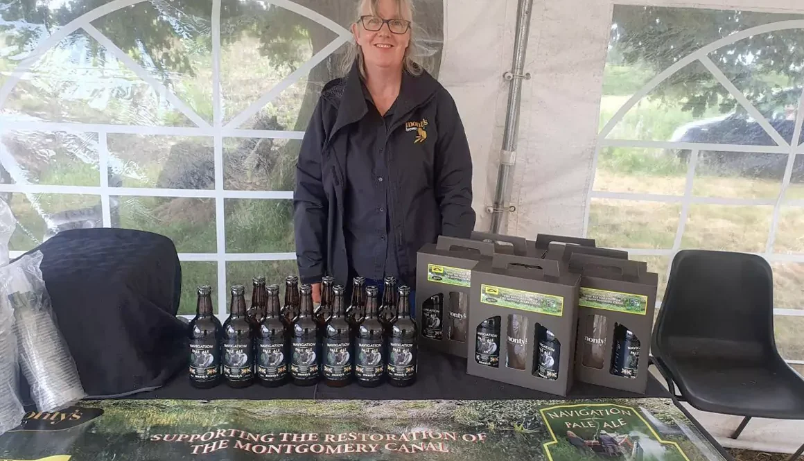 Montgomery Canal Volunteers Celebrate Navigation Ale Milestone