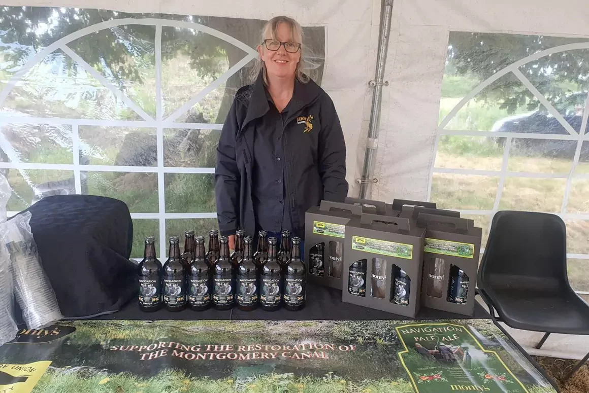 Montgomery Canal Volunteers Celebrate Navigation Ale Milestone