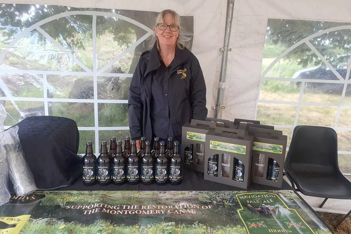 Montgomery Canal Volunteers Celebrate Navigation Ale Milestone
