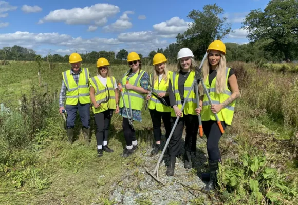 Crickheath South Work Party Report - August 16-18