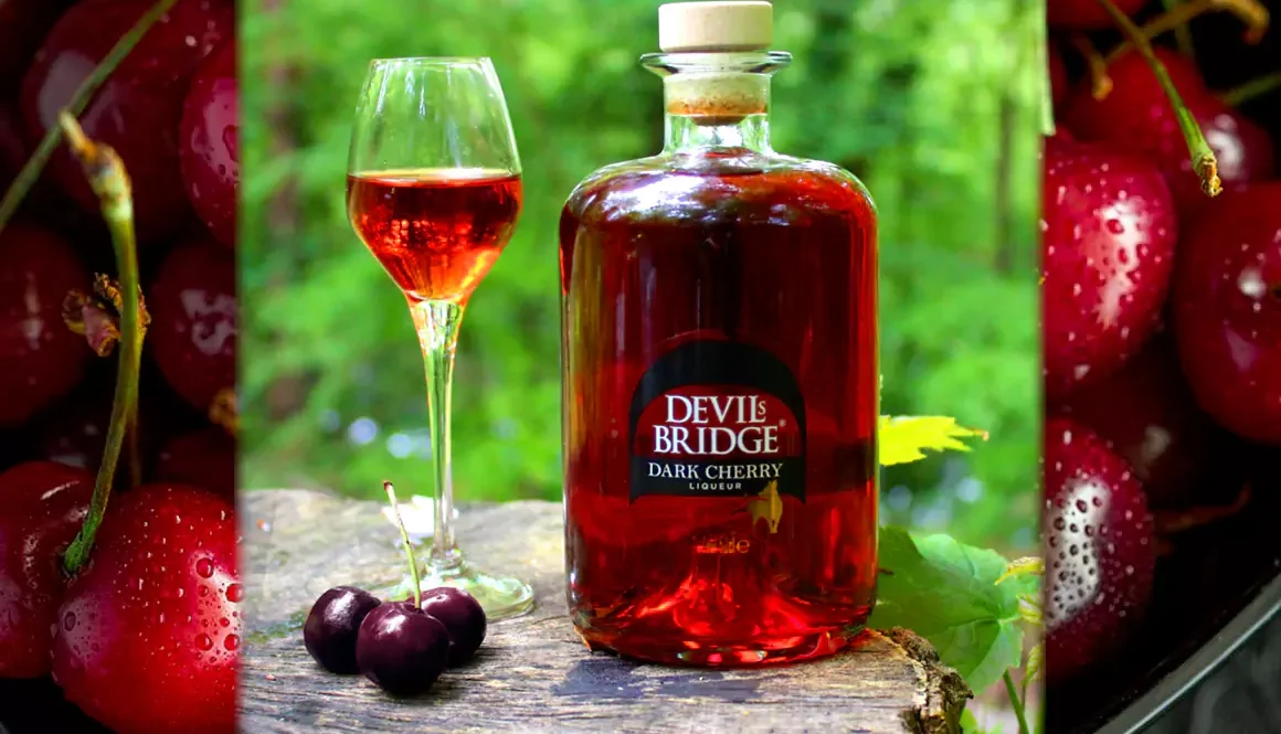 Devils Bridge Dark Cherry Liqueur