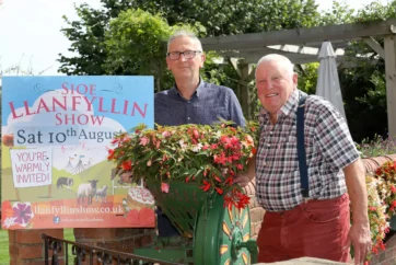 Llanfyllin Show’s President and Chairman Look Forward to Big Day