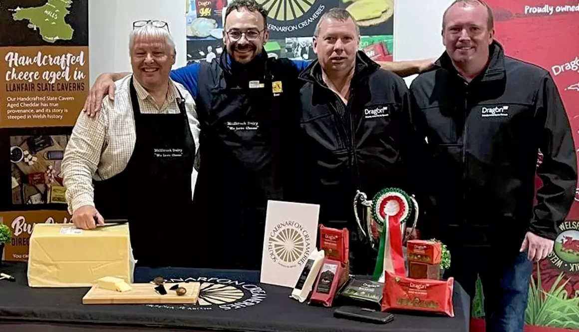 Millbrook Dairy David and Kevin with Shon and Trystan from SCC