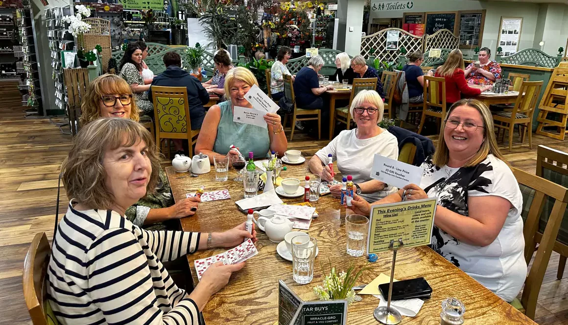 Local Garden Centre’s Bingo Night Raises £925 For Two Charities