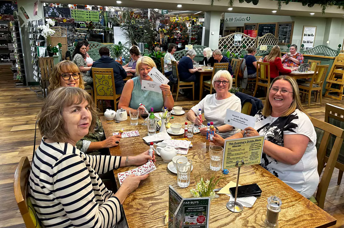 Local Garden Centre’s Bingo Night Raises £925 For Two Charities
