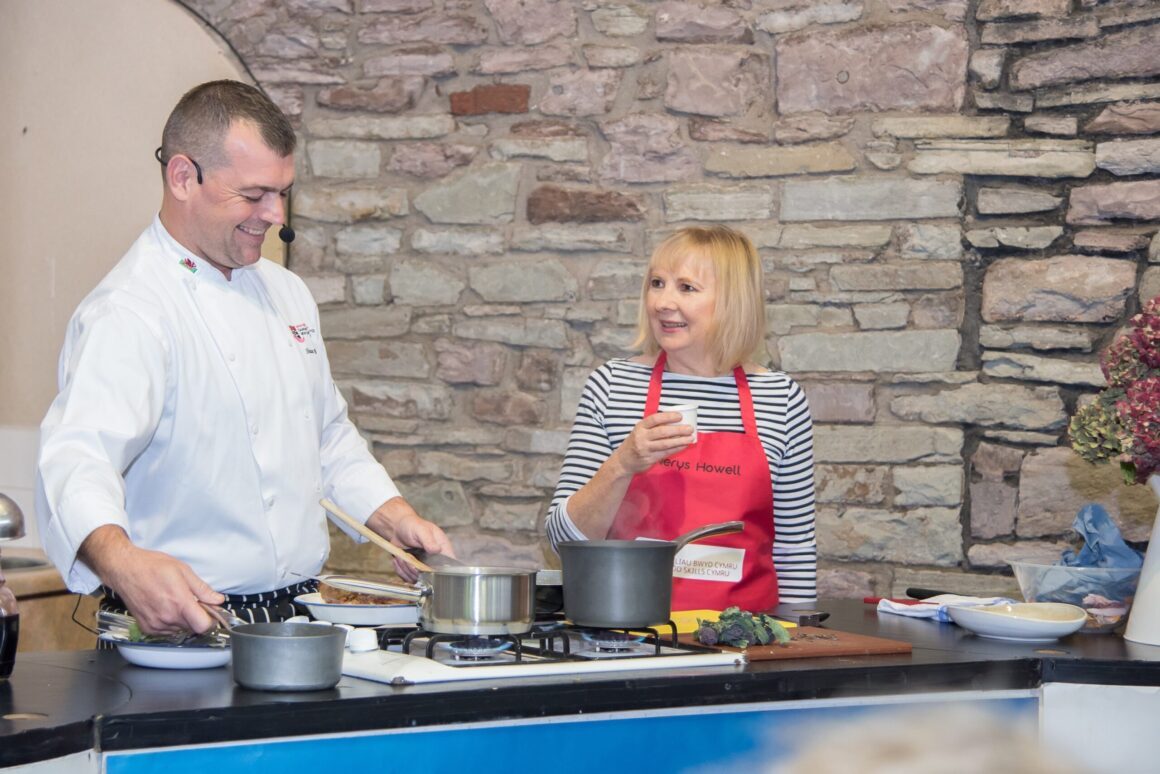Celebrate local flavours with Shaun Bailey chef lecturer from NPTC and Nery Howell S4C chef