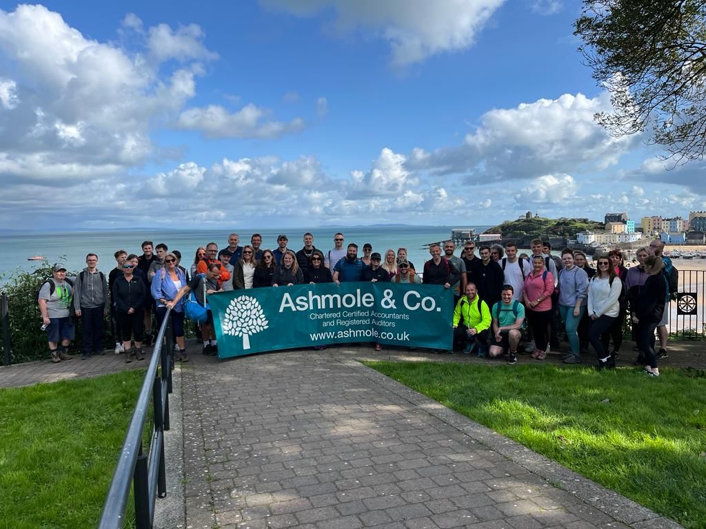 Tenovus Cancer Care benefit from Ashmole and Co sponsored walk 