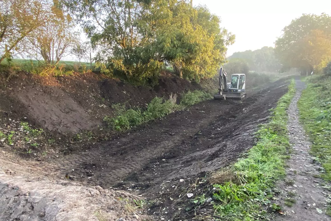 Montgomery Canal: Crickheath South Work Party Report - October 4-6, 2024