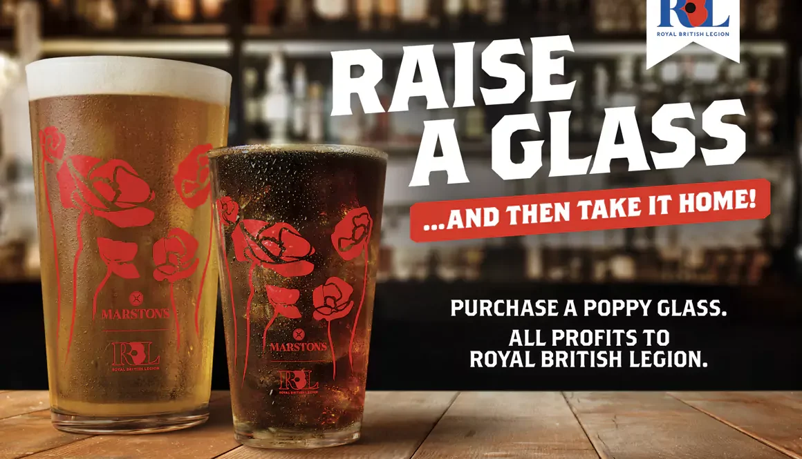Marston’s and the Royal British Legion Want Punters in Wales to Raise a Glass, Then Take it Home