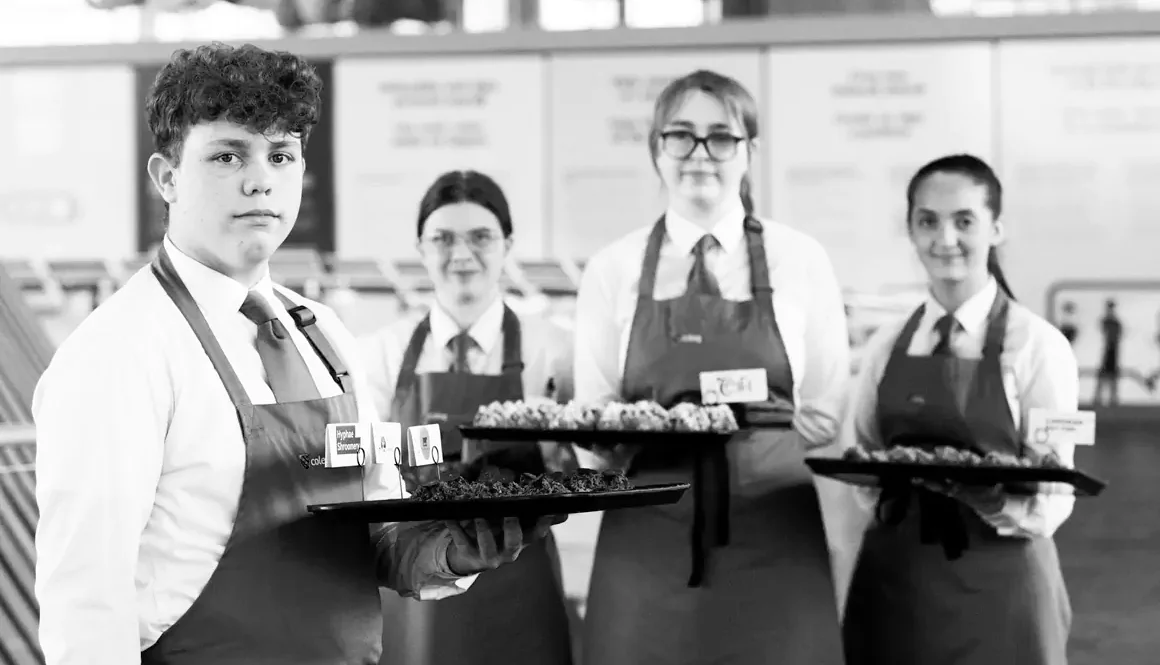 Students showcase culinary and hospitality talent at the Senedd in Collaboration with the Game and Wildlife Conservation Trust Wales