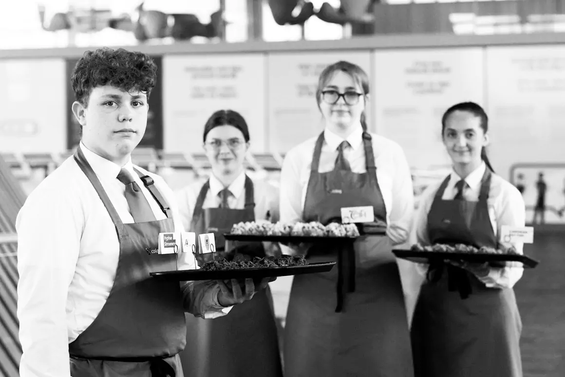 Students showcase culinary and hospitality talent at the Senedd in Collaboration with the Game and Wildlife Conservation Trust Wales