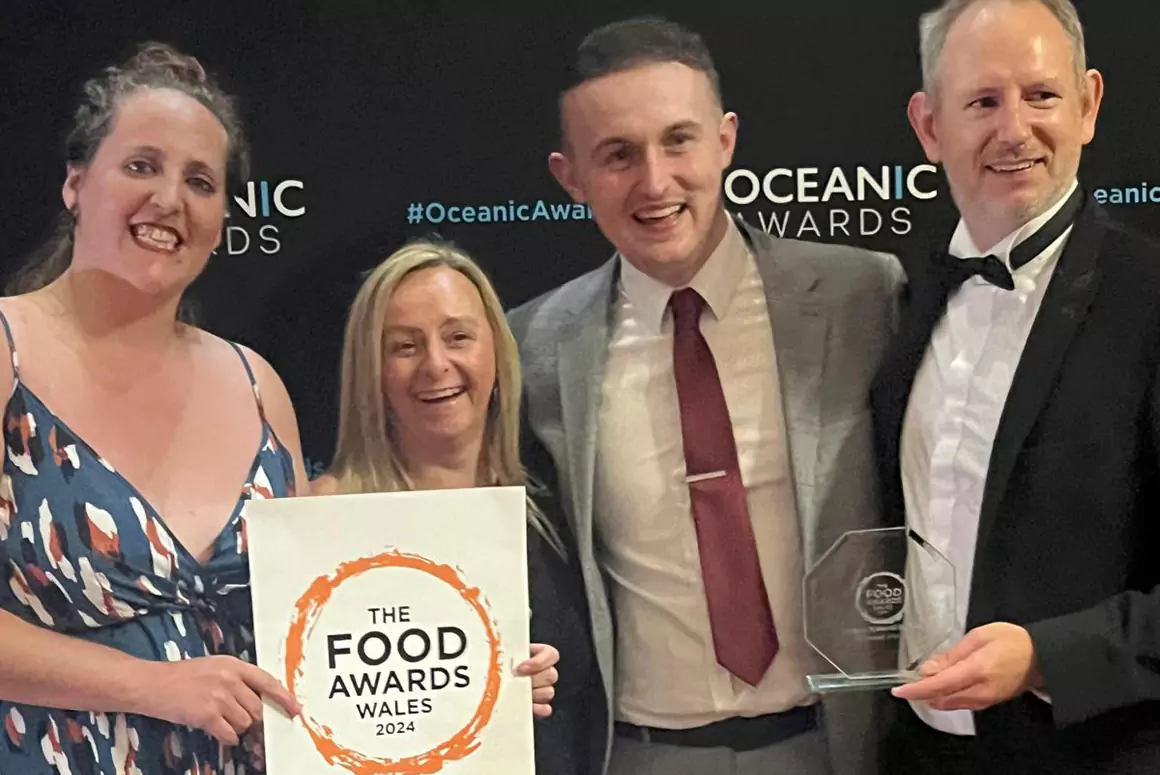 Bwyty Maes y Parc Wins First Place at Food Awards Wales 2024