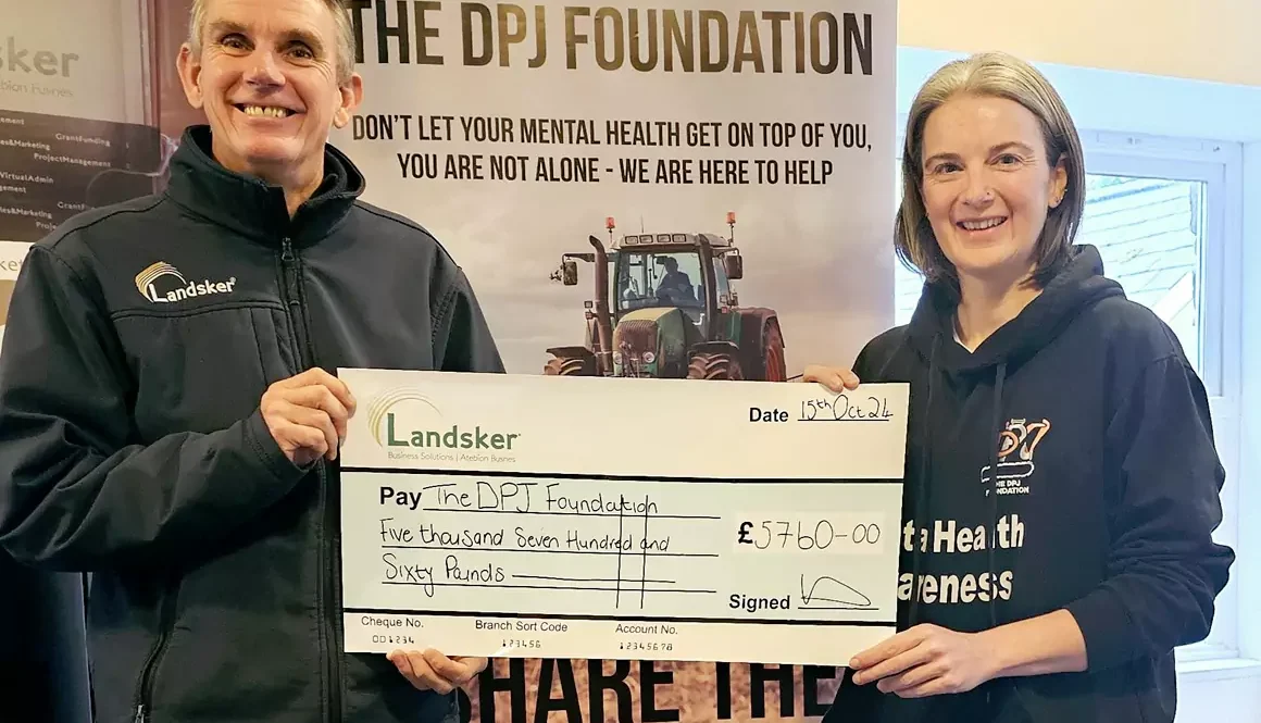 Landsker Business Solutions Present Local Charity with £5760