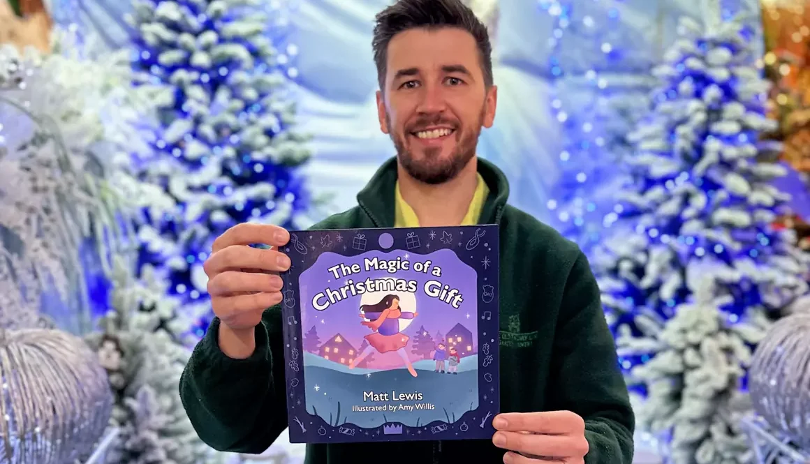 Old Railway Line Garden Centre Unveils Heart-Warming Christmas Charity Book