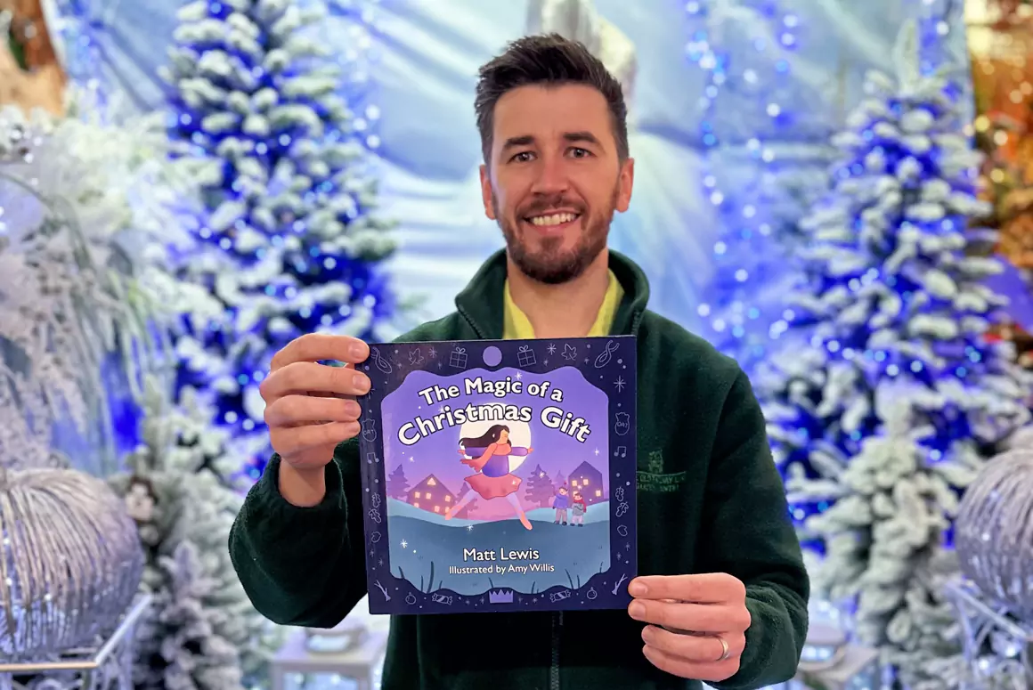Old Railway Line Garden Centre Unveils Heart-Warming Christmas Charity Book