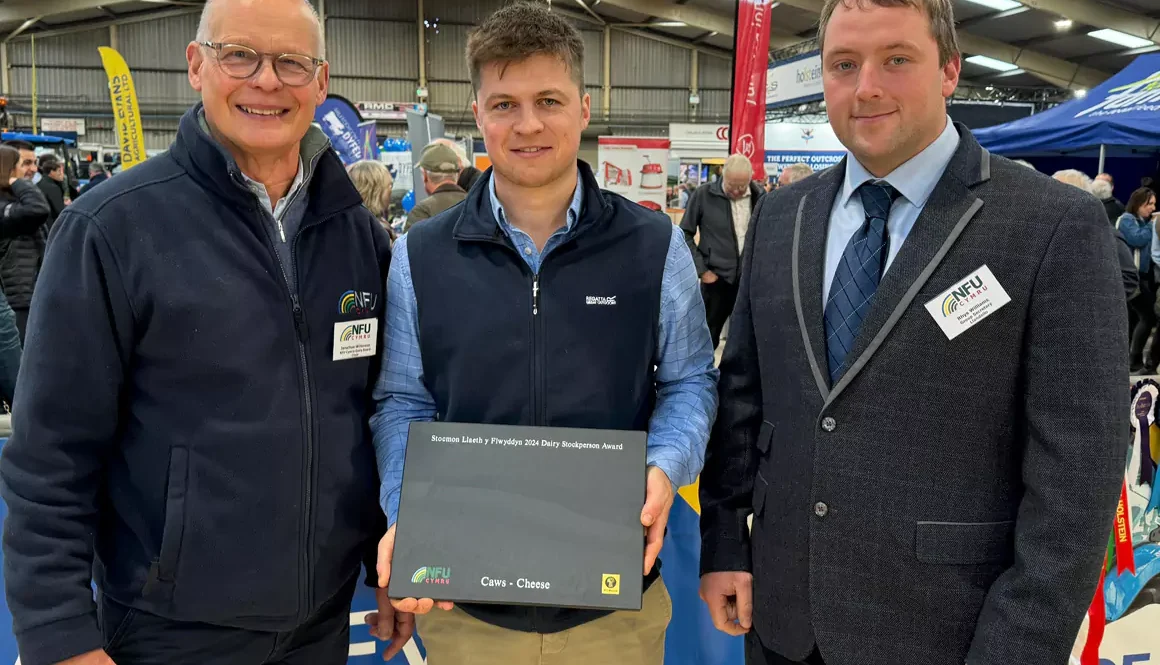 NFU Announce Winner of 2024 Dairy Stockperson of the Year Award