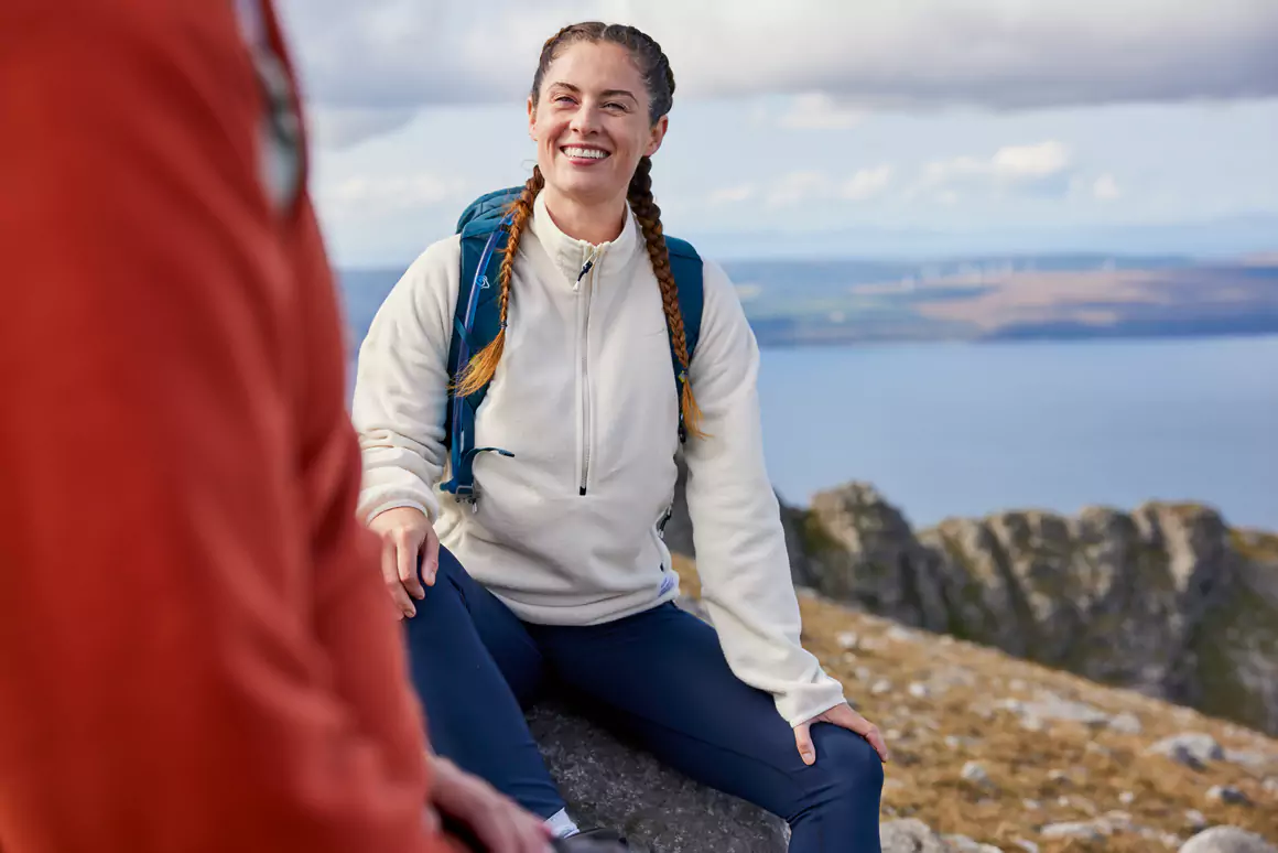 Women's CO2 Renu Half Zip Fleece from Craghoppers