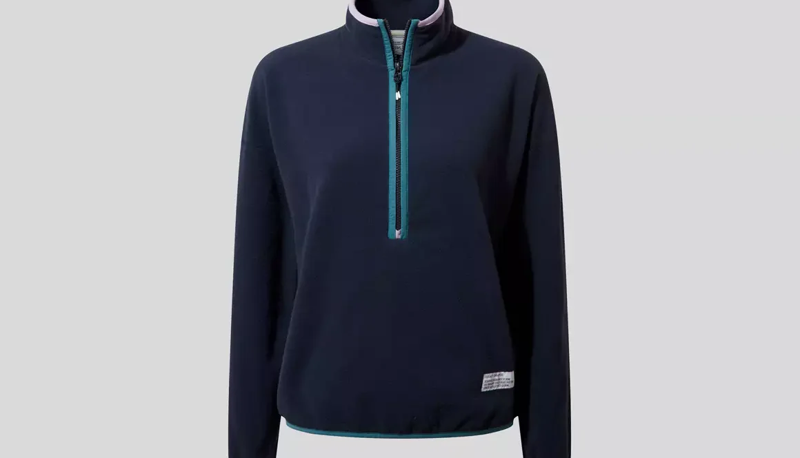 Women's CO2 Renu Half Zip Fleece from Craghoppers