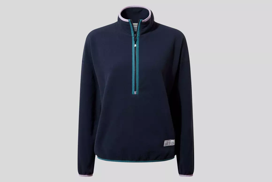 Women's CO2 Renu Half Zip Fleece from Craghoppers