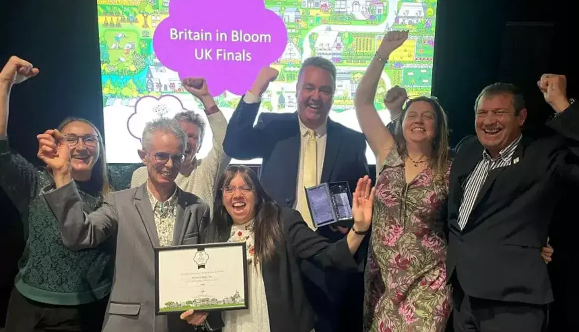 Gold for Wrexham at Britain in Bloom 2024