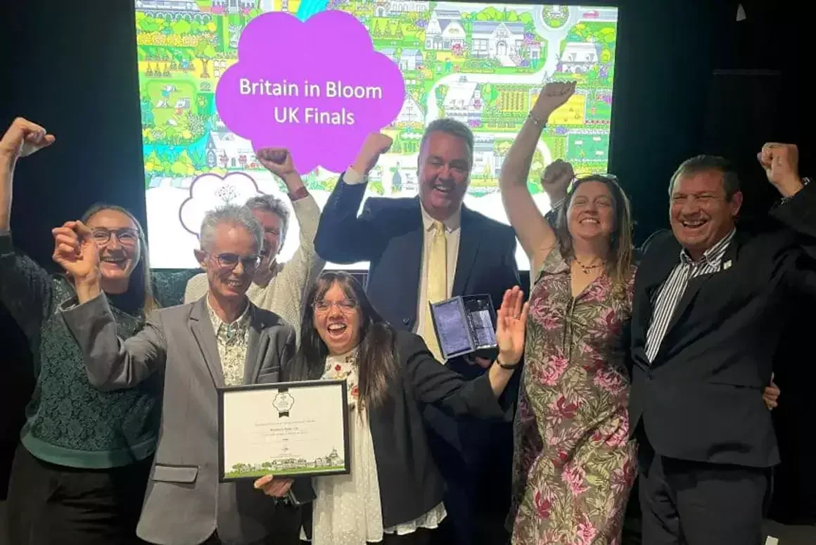 Gold for Wrexham at Britain in Bloom 2024