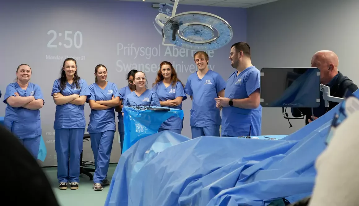 University Visit Sparks the Start of Coleg Sir Gâr’s Medical Field Programme
