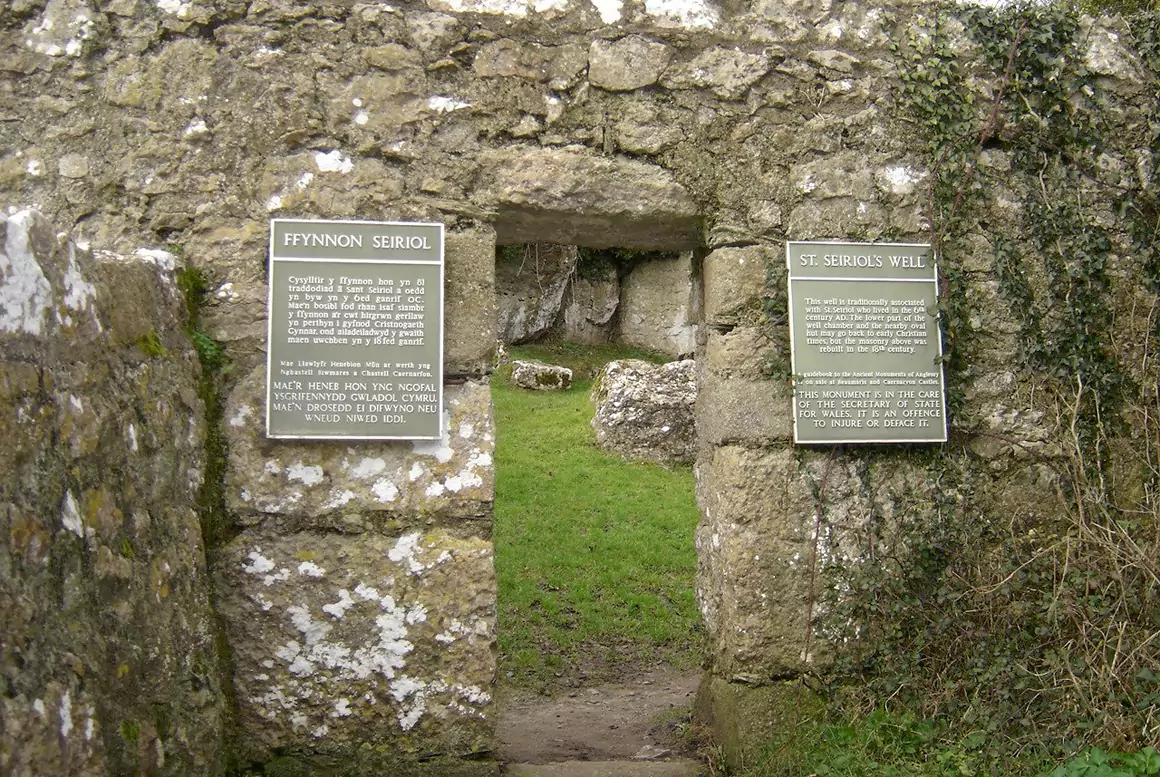Entrance to St Seriols WellPhoto: Karen Foy