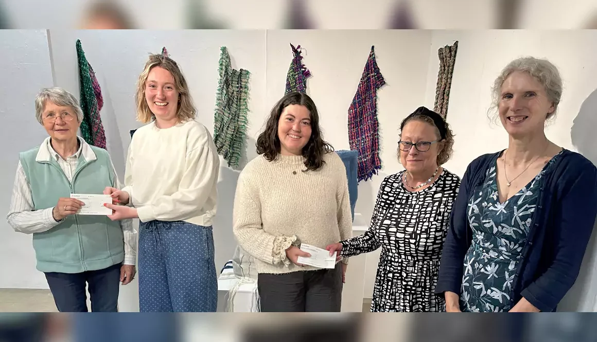 Wonderwool Wales Bursaries Provide Launchpad for Two Textiles Graduates
