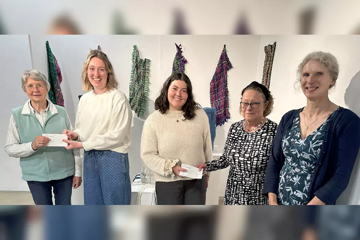 Wonderwool Wales Bursaries Provide Launchpad for Two Textiles Graduates