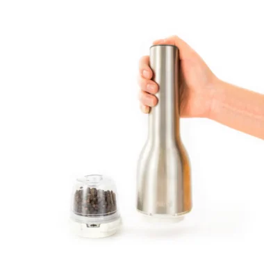 FinaMill Rechargeable Pepper Mill & Spice Grinder Gift Set (Boxed)
