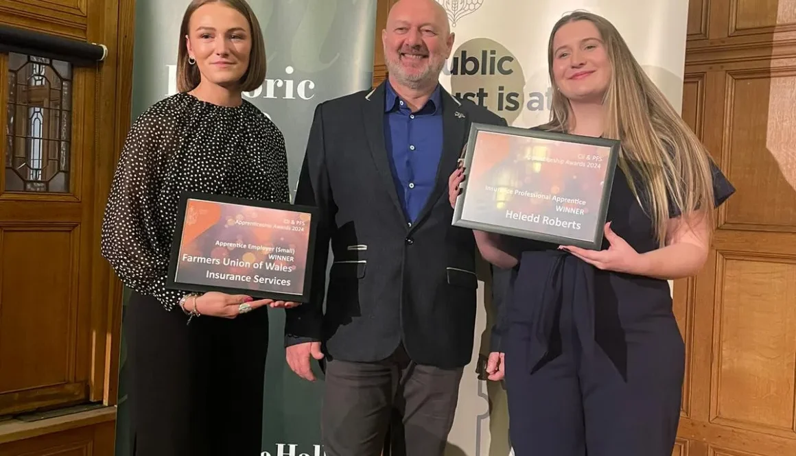 FUW Insurance Services Ltd Shines at Prestigious Apprenticeship Awards