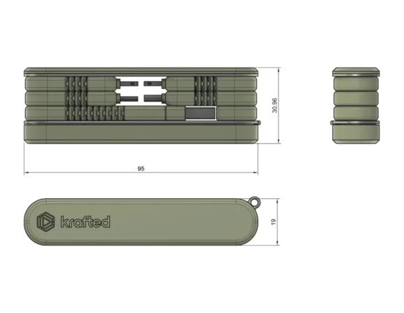 Connex Cable Adaptor Hub from Krafted