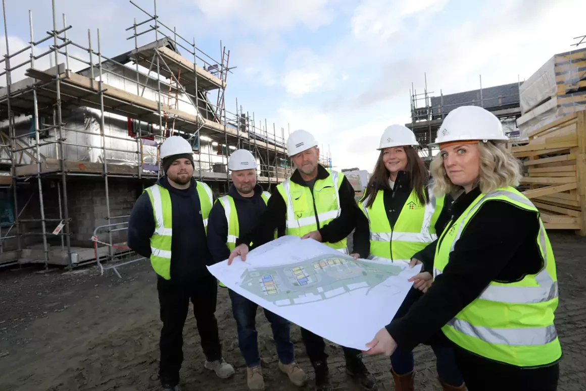 Building Underway for North Wales Housing’s New Homes For Local Families on Anglesey